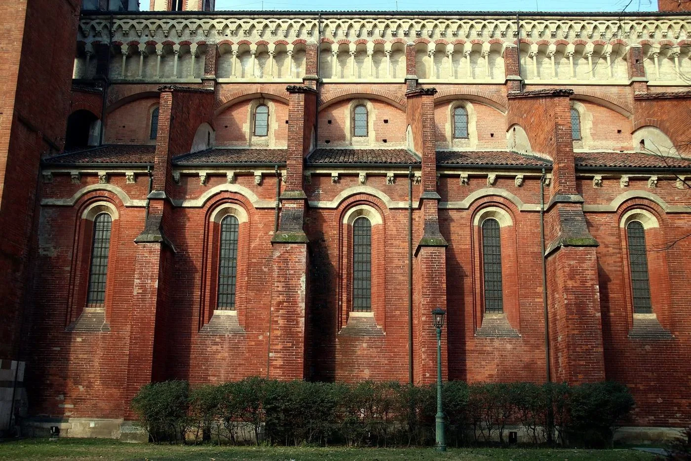 L'abside della Basilica di Sant'Andrea a Vercelli